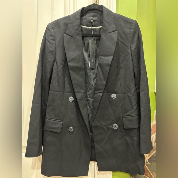Rag & Bone Andie Twill Blazer size 4 - Picture 11 of 12